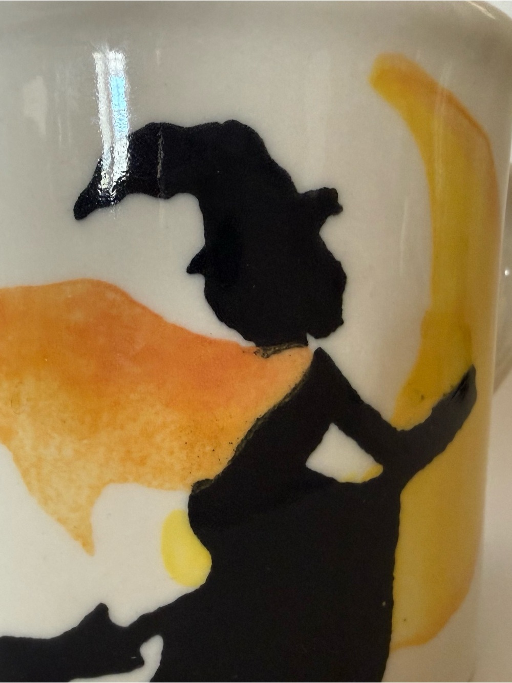 Starbucks Harstone Barista Handpainted Halloween Mug